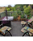 Декинг плочи тъмно кафяви WPC